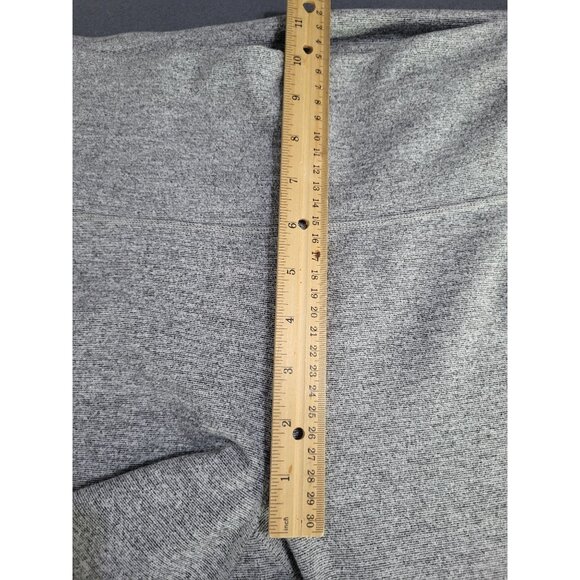 Old Navy Active Go Dry Leggings Heathered Gray Cropped XL Tall Yoga Athleisure - Picture 6 of 8